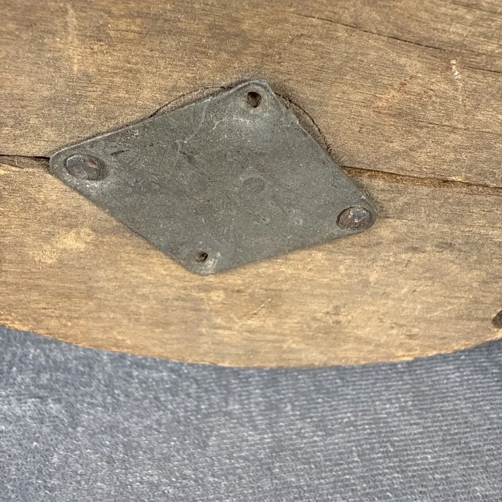 Antique Vintage DOUBLE BLOCK & Tackle Pulley‎ Hook Wood Primitive